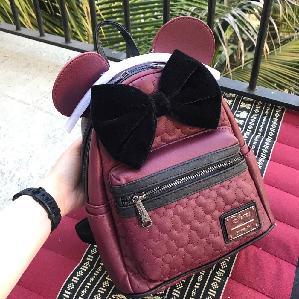 Loungefly Quilted Backpack - Picture 6 of 10